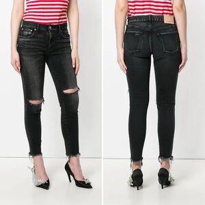 MOUSSY Fremont Jeans Black Size 25